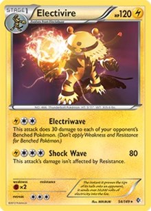 Electivire (BW Boundaries Crossed) (54) [Deck Exclusives] | Empire Gaming NC