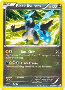 Black Kyurem (BW Boundaries Crossed) (100) [Deck Exclusives] | Empire Gaming NC