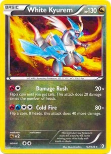 White Kyurem (BW Boundaries Crossed) (102) [Deck Exclusives] | Empire Gaming NC