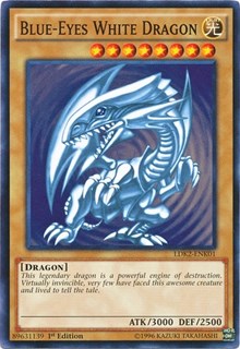 Blue-Eyes White Dragon (Version 2) [LDK2-ENK01] Common | Empire Gaming NC