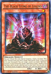 The Black Stone of Legend [LDK2-ENJ05] Ultra Rare | Empire Gaming NC