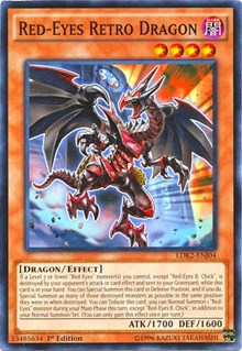 Red-Eyes Retro Dragon [LDK2-ENJ04] Common | Empire Gaming NC