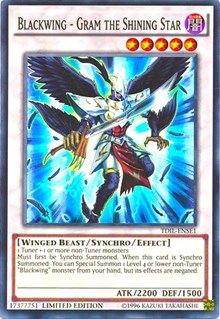 Blackwing - Gram the Shining Star [TDIL-ENSE1] Super Rare | Empire Gaming NC