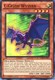 C-Crush Wyvern [SDKS-EN003] Super Rare | Empire Gaming NC