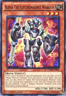 Alpha The Electromagnet Warrior [SDMY-EN001] Super Rare | Empire Gaming NC