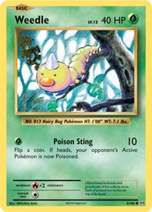 Weedle (5) [XY - Evolutions] | Empire Gaming NC