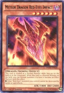 Meteor Dragon Red-Eyes Impact [INOV-EN028] Rare | Empire Gaming NC