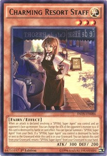 Charming Resort Staff [INOV-EN086] Rare | Empire Gaming NC