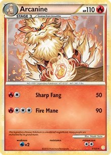 Arcanine (HeartGold & SoulSilver) (1) [Deck Exclusives] | Empire Gaming NC