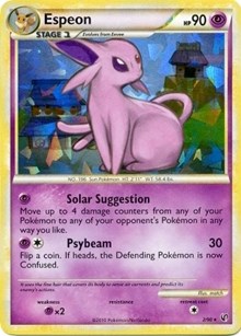 Espeon (HGSS Undaunted - Cracked Ice Holo) (2) [Deck Exclusives] | Empire Gaming NC