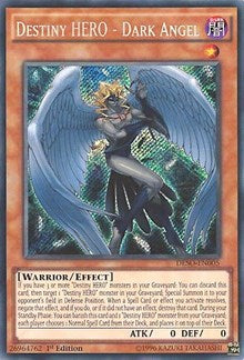 Destiny HERO - Dark Angel [DESO-EN005] Secret Rare | Empire Gaming NC