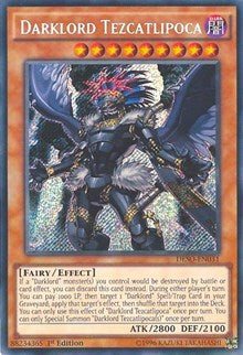 Darklord Tezcatlipoca [DESO-EN031] Secret Rare | Empire Gaming NC