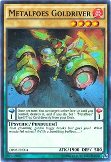 Metalfoes Goldriver [OP03-EN004] Super Rare | Empire Gaming NC