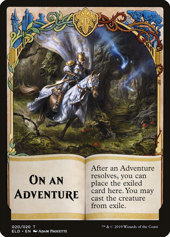 On an Adventure [Throne of Eldraine Tokens] | Empire Gaming NC