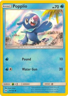 Popplio (Water-Web Holo Exclusive) (39) [Miscellaneous Cards & Products] | Empire Gaming NC