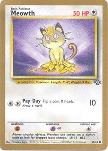 Meowth (Gold Bordered Promo) (56) [Miscellaneous Cards & Products] | Empire Gaming NC