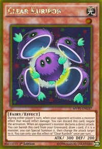 Clear Kuriboh [MVP1-ENG47] Gold Rare | Empire Gaming NC