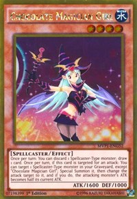 Chocolate Magician Girl [MVP1-ENG52] Gold Rare | Empire Gaming NC