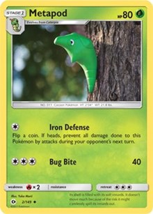 Metapod (2) [SM Base Set] | Empire Gaming NC