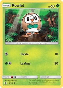 Rowlet (9) [SM Base Set] | Empire Gaming NC