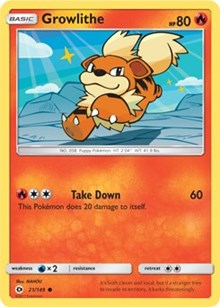 Growlithe (21) [SM Base Set] | Empire Gaming NC