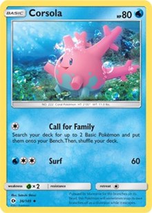 Corsola (36) [SM Base Set] | Empire Gaming NC