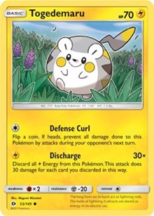 Togedemaru (53) [SM Base Set] | Empire Gaming NC