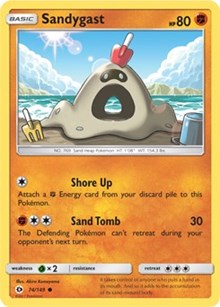 Sandygast (74) [SM Base Set] | Empire Gaming NC