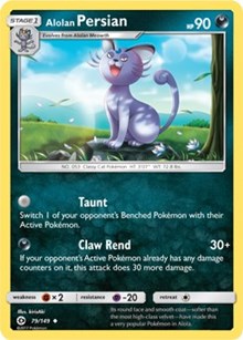 Alolan Persian (79) [SM Base Set] | Empire Gaming NC