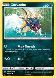 Carvanha (81) [SM Base Set] | Empire Gaming NC