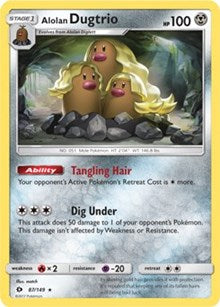 Alolan Dugtrio (87) [SM Base Set] | Empire Gaming NC