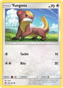 Yungoos (109) [SM Base Set] | Empire Gaming NC