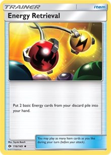 Energy Retrieval (116) [SM Base Set] | Empire Gaming NC