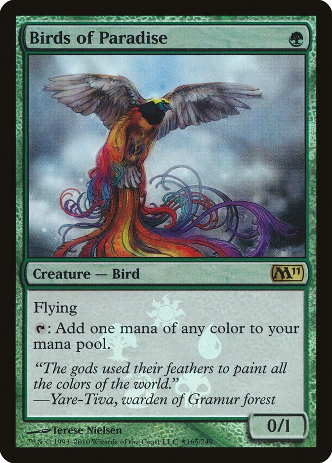 Birds of Paradise (Buy-A-Box) [Magic 2011 Promos] | Empire Gaming NC