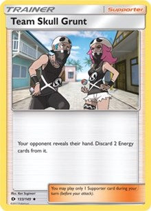 Team Skull Grunt (133) [SM Base Set] | Empire Gaming NC