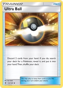 Ultra Ball (135) [SM Base Set] | Empire Gaming NC