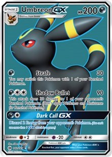 Umbreon GX (Full Art) (142) [SM Base Set] | Empire Gaming NC