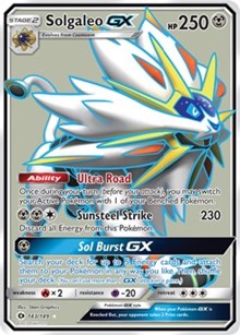 Solgaleo GX (Full Art) (143) [SM Base Set] | Empire Gaming NC