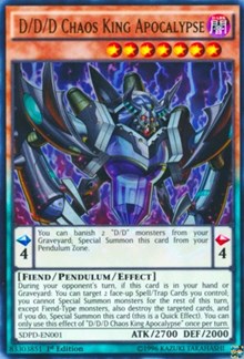 D/D/D Chaos King Apocalypse [SDPD-EN001] Ultra Rare | Empire Gaming NC