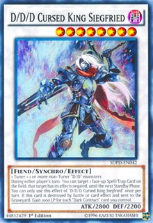 D/D/D Cursed King Siegfried [SDPD-EN042] Super Rare | Empire Gaming NC