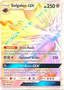 Solgaleo GX (Secret) (155) [SM Base Set] | Empire Gaming NC