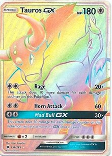 Tauros GX (Secret) (156) [SM Base Set] | Empire Gaming NC