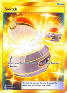 Switch (Secret) (160) [SM Base Set] | Empire Gaming NC