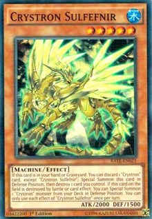 Crystron Sulfefnir [RATE-EN021] Super Rare | Empire Gaming NC