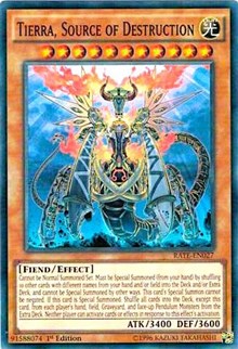 Tierra, Source of Destruction [RATE-EN027] Super Rare | Empire Gaming NC