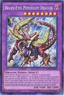 Brave-Eyes Pendulum Dragon [RATE-EN039] Secret Rare | Empire Gaming NC