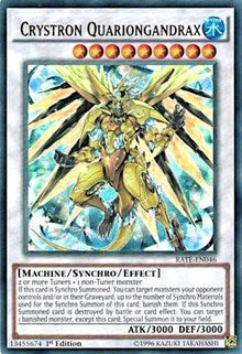 Crystron Quariongandrax [RATE-EN046] Ultra Rare | Empire Gaming NC