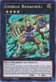 Zoodiac Broadbull [RATE-EN051] Secret Rare | Empire Gaming NC