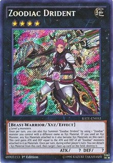 Zoodiac Drident [RATE-EN053] Secret Rare | Empire Gaming NC