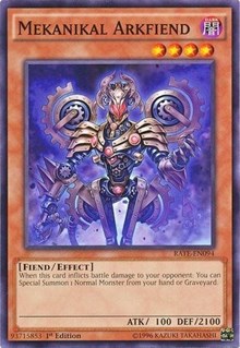 Mekanikal Arkfiend [RATE-EN094] Common | Empire Gaming NC